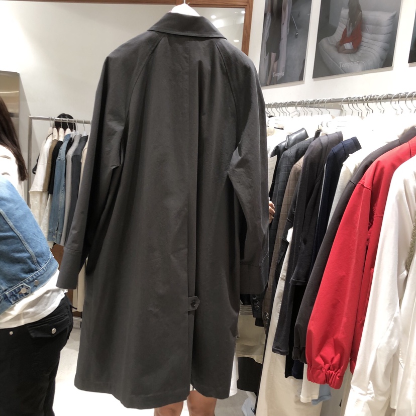 TEMPTING東大門直郵女士新款職業熱賣26春夏真品長款風衣TEMPTING長款風衣