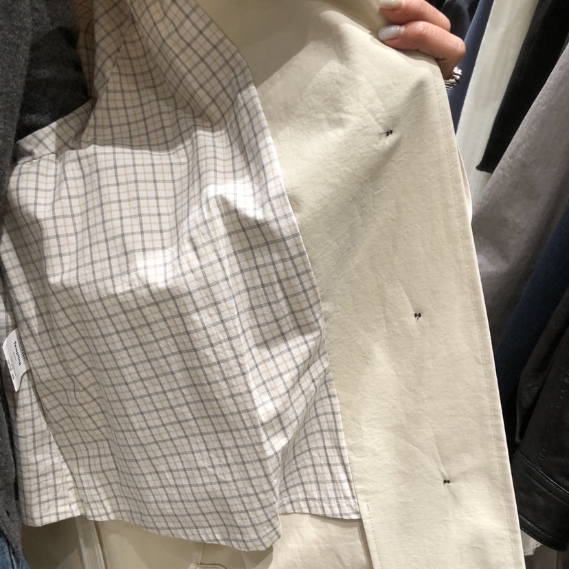 TEMPTING東大門直郵女士新款職業熱賣26春夏真品長款風衣TEMPTING長款風衣