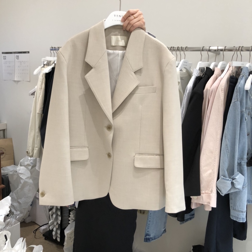 VENIR-a東大門實拍女裝新款推薦時尚職業26春夏休閑夾克VENIR-a夾克圖色2