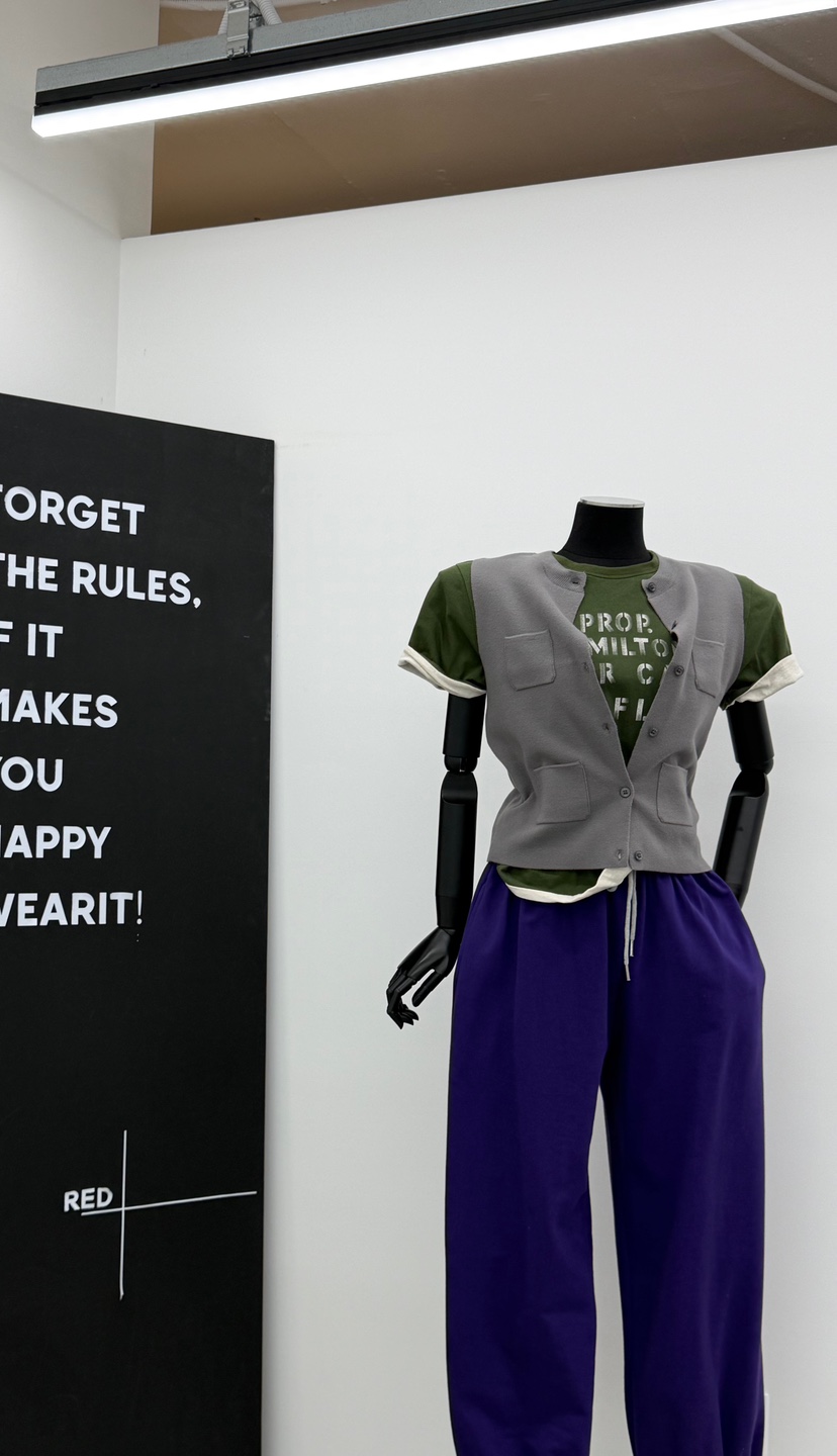 RED-A東大門實拍女士新品推薦26春夏休閑真品職業馬甲口袋RED-A馬甲