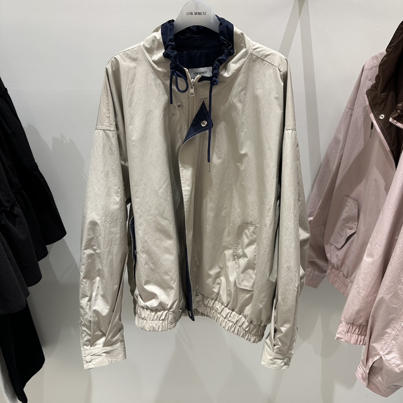 LOW MOMENT韓國代購女士新款真品時尚休閑人氣推薦26春夏夾克LOW MOMENT夾克圖色1