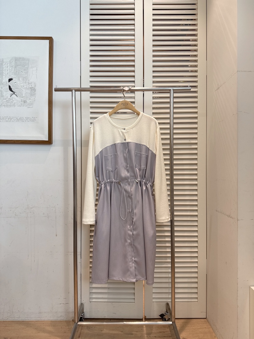 FAVE-L韓國代購女裝新款推薦26春夏人氣休閑真品熱賣連衣裙FAVE-L連衣裙圖色2