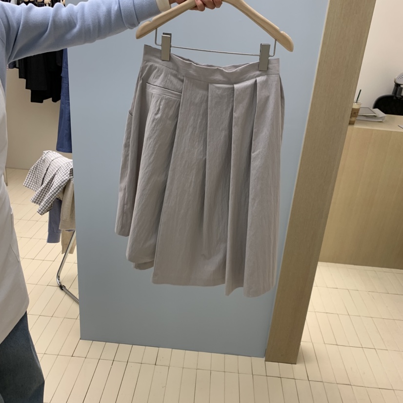 THEPLAN東大門代購女裝新品休閑真品熱賣26春夏裙褲百褶褶裙THE PLAN裙褲