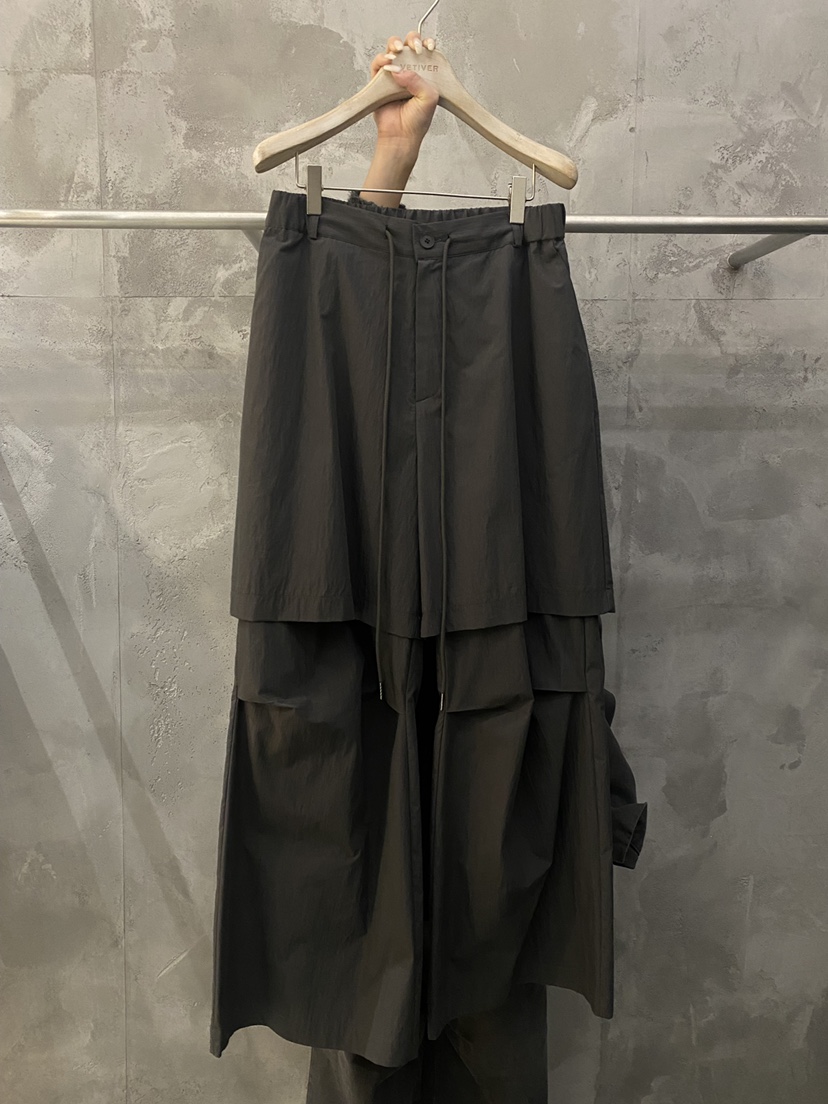 THE VETIVER-A韓國代購女士新款推薦人氣休閑時尚休閑褲VETIVER休閑褲圖色1墨色