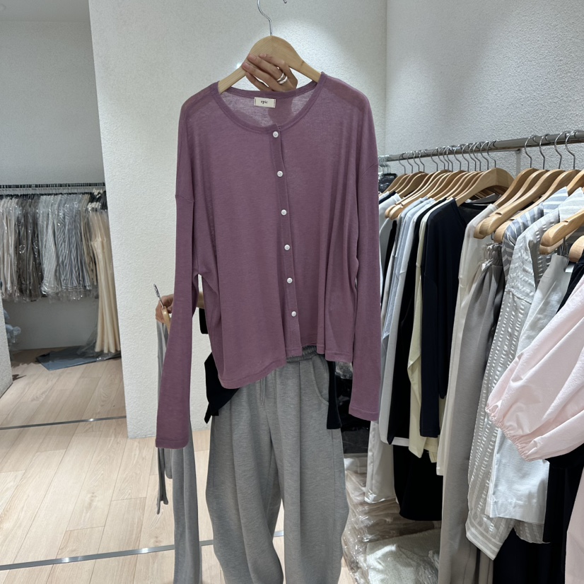 EPIC-S東大門實拍女士新款職業休閑時尚人氣長袖T恤開衫EPIC-S長袖T恤圖色2