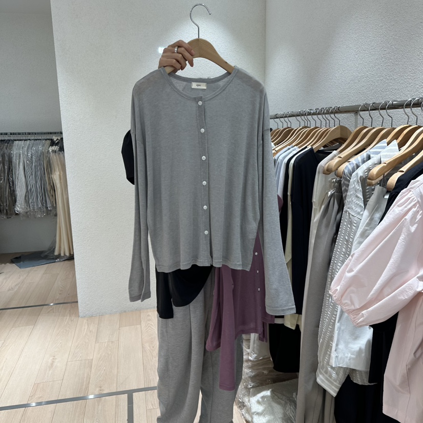 EPIC-S東大門實拍女士新款職業休閑時尚人氣長袖T恤開衫EPIC-S長袖T恤圖色3