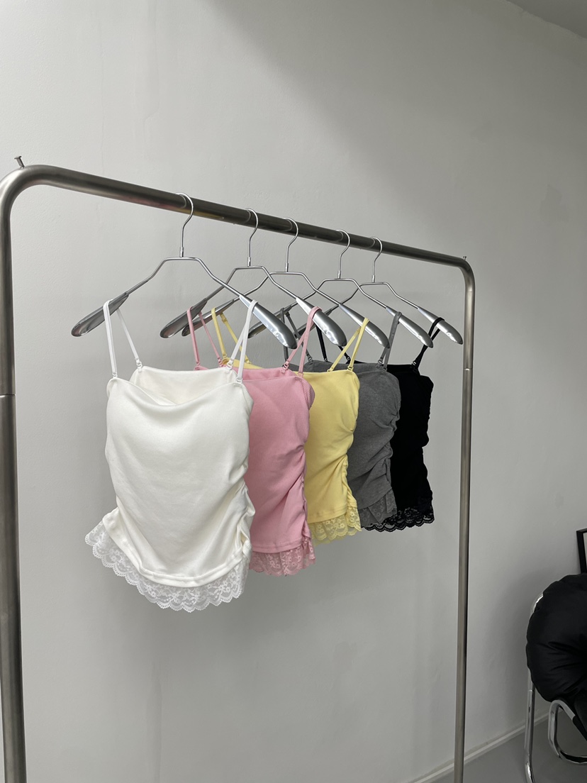 JOURNEY東大門代購女裝新品時尚休閑熱賣26春夏吊帶背心蕾絲JOURNEY吊帶/背心