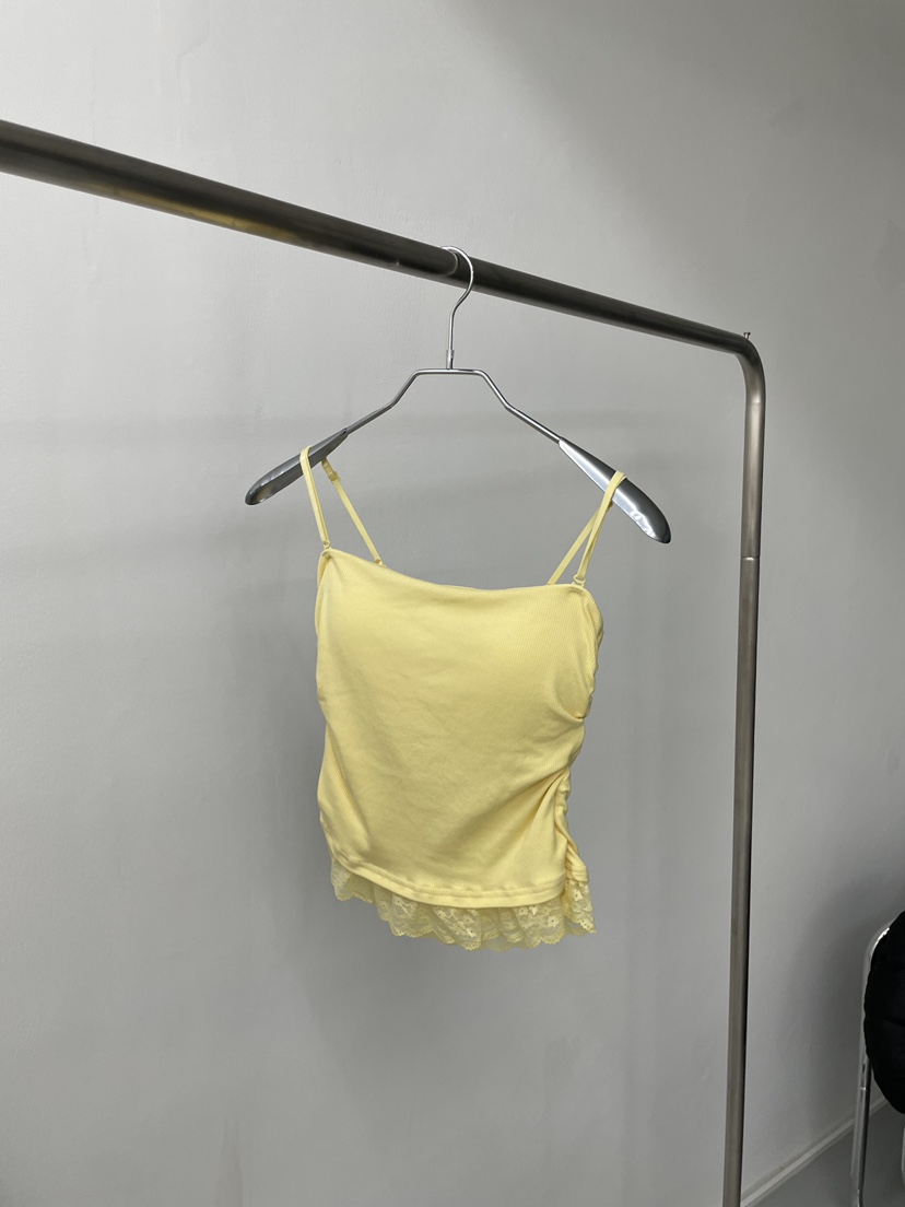 JOURNEY東大門代購女裝新品時尚休閑熱賣26春夏吊帶背心蕾絲JOURNEY吊帶/背心圖色2