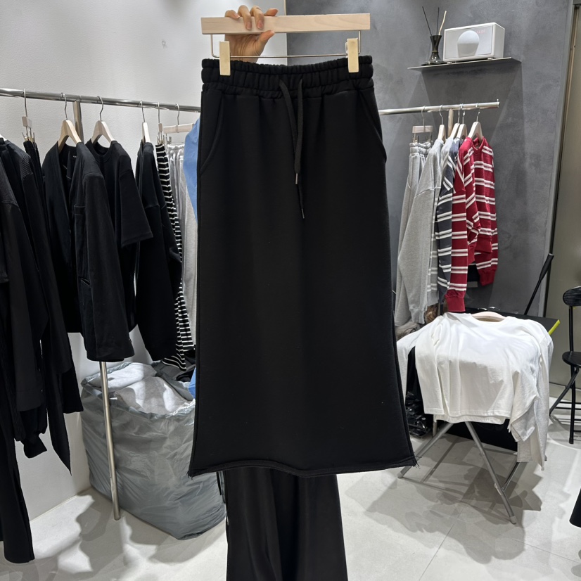 OPEN韓國代購女裝新品推薦真品人氣熱賣時尚職業休閑長裙OPEN長裙圖色2