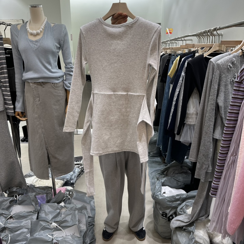 PART3東大門實拍女士新款推薦熱賣職業人氣長袖T恤假兩件Part.3長袖T恤