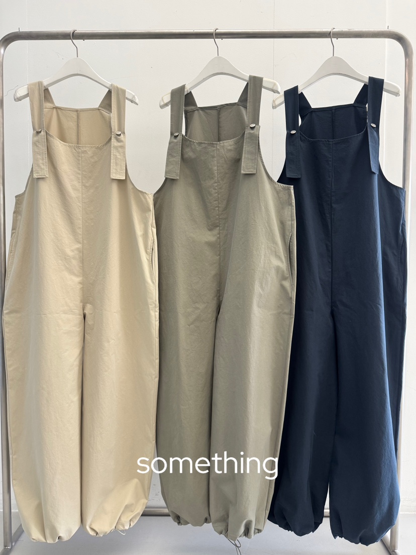 SOMETHING-L/FANCY韓國代購女士新款人氣熱賣時尚背帶褲SOMETHING-L/FANCY背帶褲