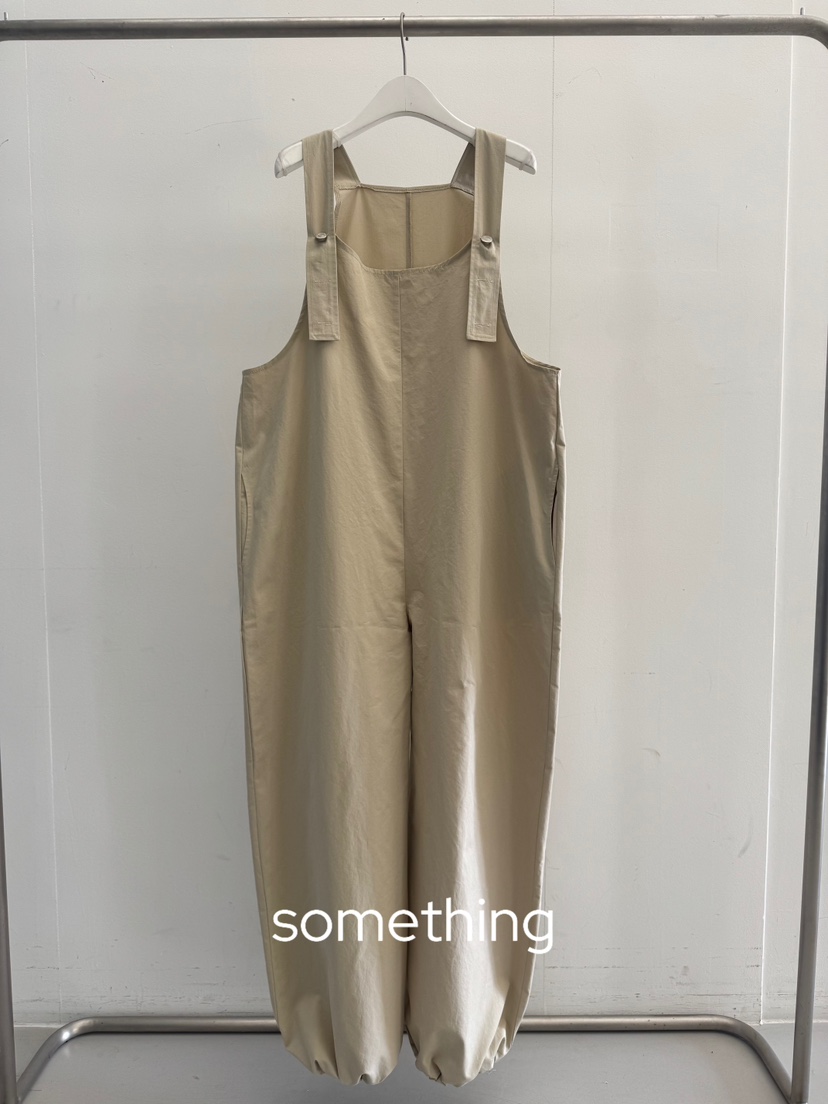 SOMETHING-L/FANCY韓國代購女士新款人氣熱賣時尚背帶褲SOMETHING-L/FANCY背帶褲圖色1