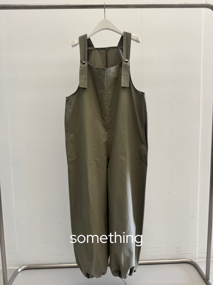 SOMETHING-L/FANCY韓國代購女士新款人氣熱賣時尚背帶褲SOMETHING-L/FANCY背帶褲圖色2