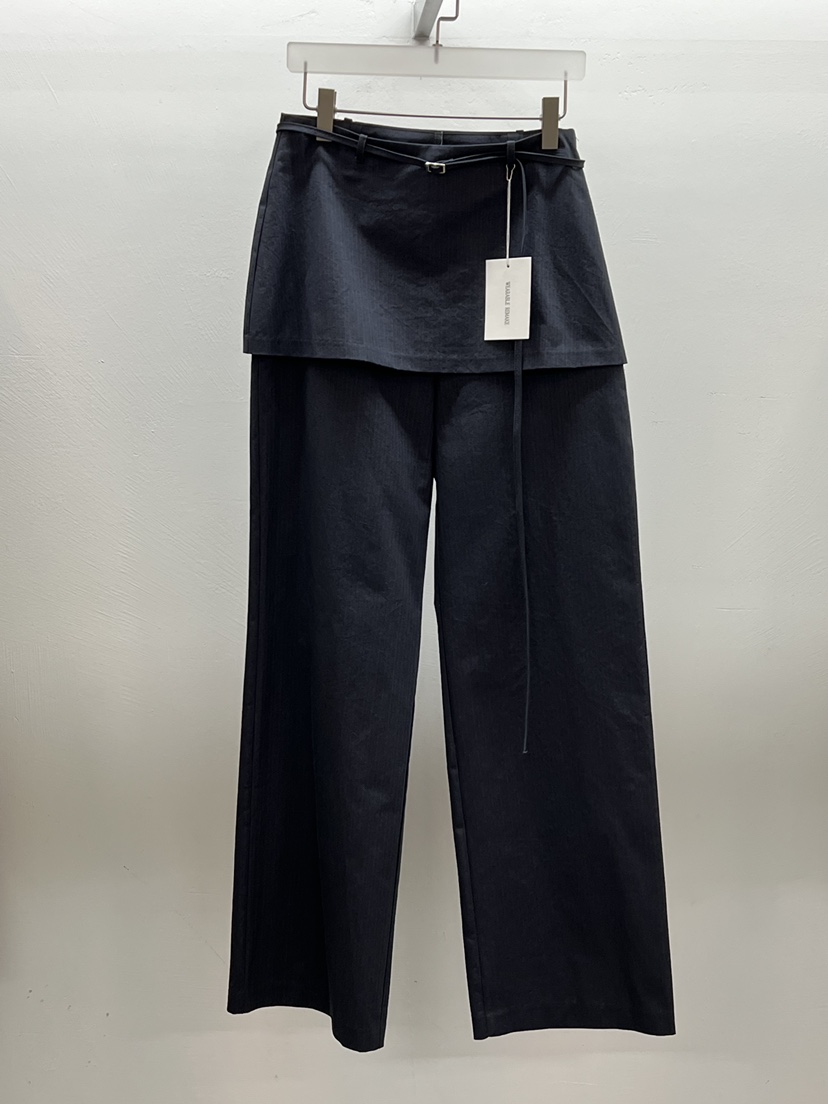 WEARABLE-L東大門直郵女裝新品人氣時尚26春夏真品推薦裙褲WEARABLE裙褲圖色2墨