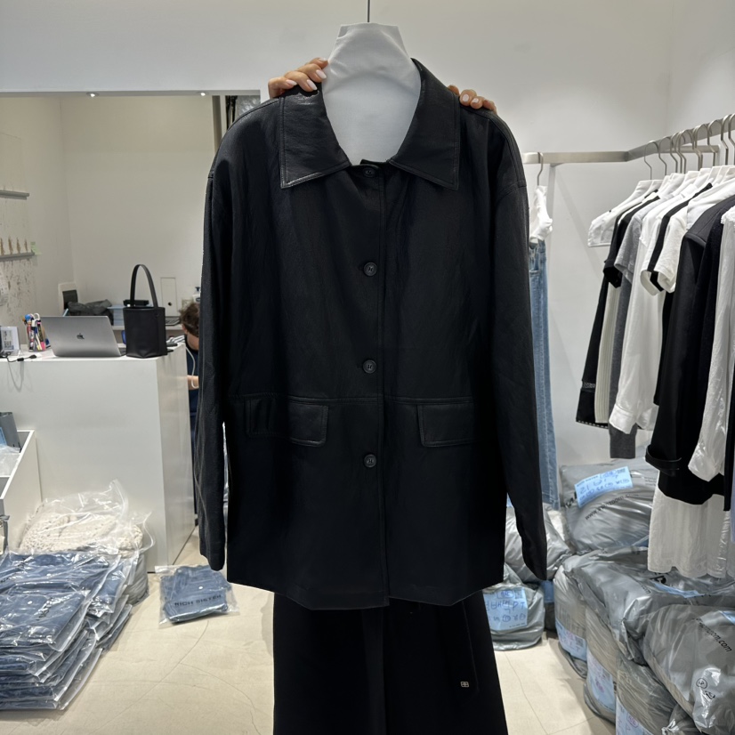 RICH SISTER東大門實拍女士新品職業26春夏真品人氣夾克RICH SISTER夾克圖色2黑色