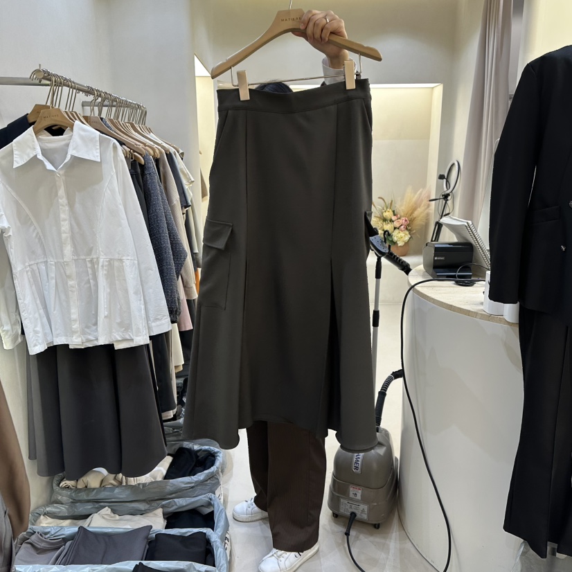 MATIERE東大門實拍女士新款26春夏時尚真品職業推薦人氣長裙MATIERE長裙圖色2