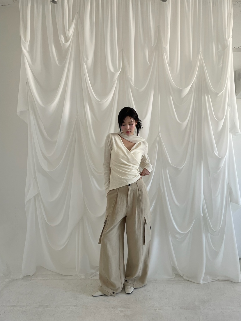 JOURNEY東大門代購女裝新品休閑職業熱賣26春夏推薦休閑褲JOURNEY休閑褲