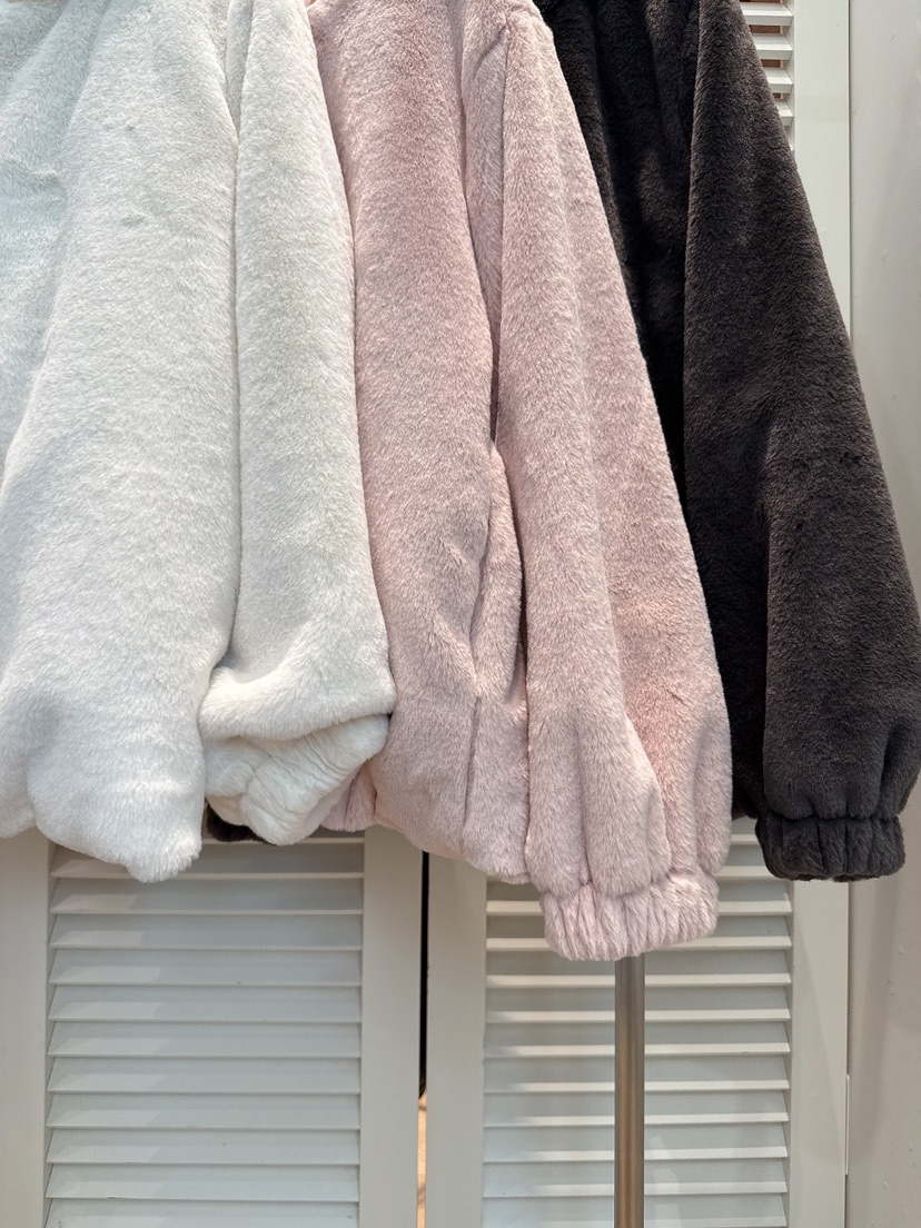 FAVE-L韓國代購女裝新品休閑真品時尚人氣熱賣26春夏夾克貂皮FAVE-L夾克