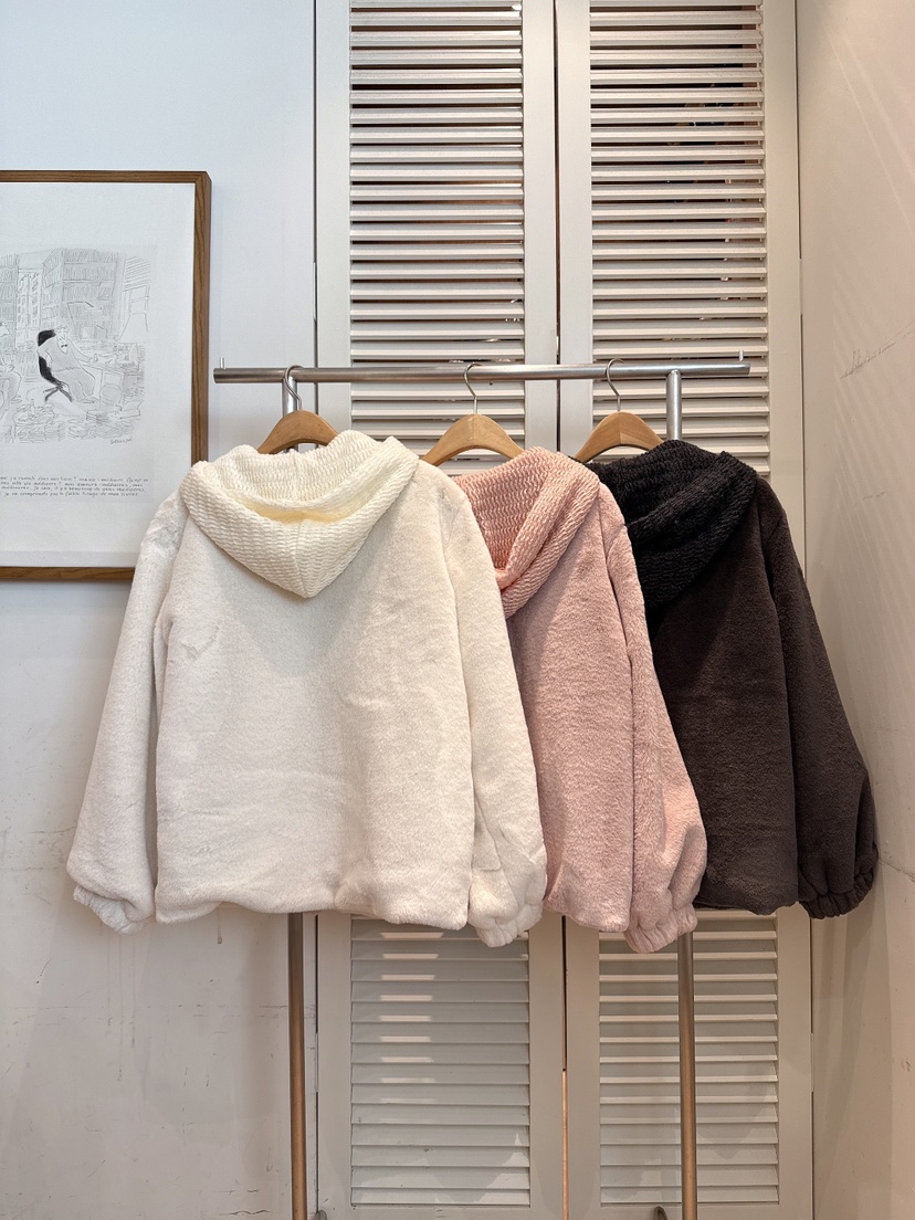 FAVE-L韓國代購女裝新品休閑真品時尚人氣熱賣26春夏夾克貂皮FAVE-L夾克