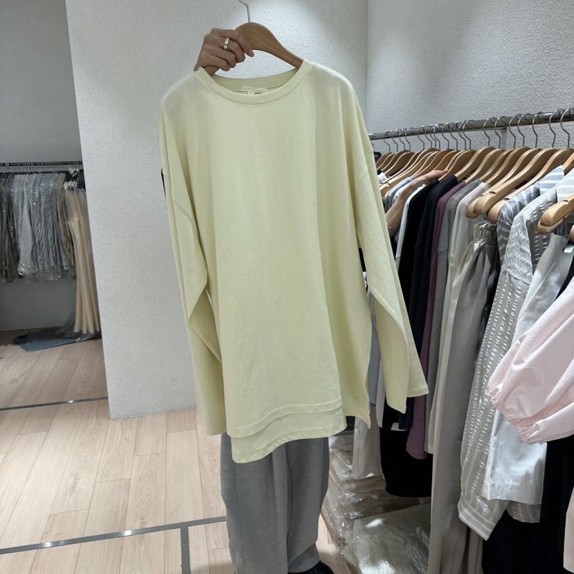 EPIC-S東大門實拍女士新品熱賣職業人氣休閑真品長袖T恤EPIC-S長袖T恤圖色1