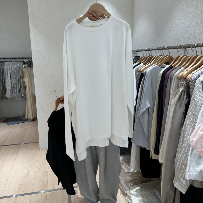 EPIC-S東大門實拍女士新品熱賣職業人氣休閑真品長袖T恤EPIC-S長袖T恤圖色2