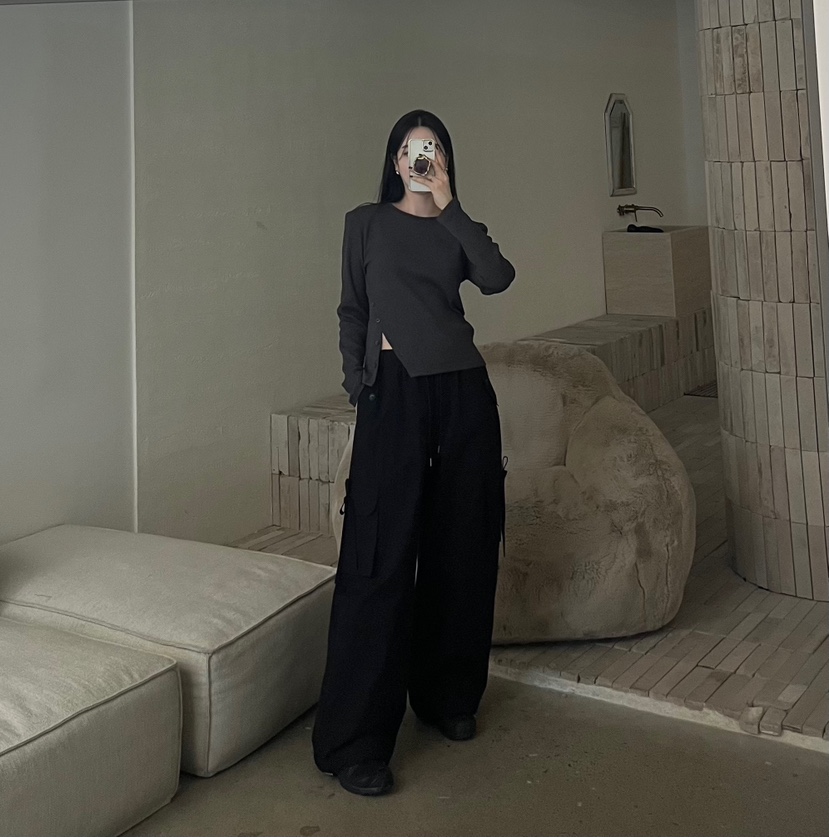 AMUSE SEOUL韓國代購女裝新品熱賣26春夏推薦職業休閑褲AMUSE SEOUL休閑褲