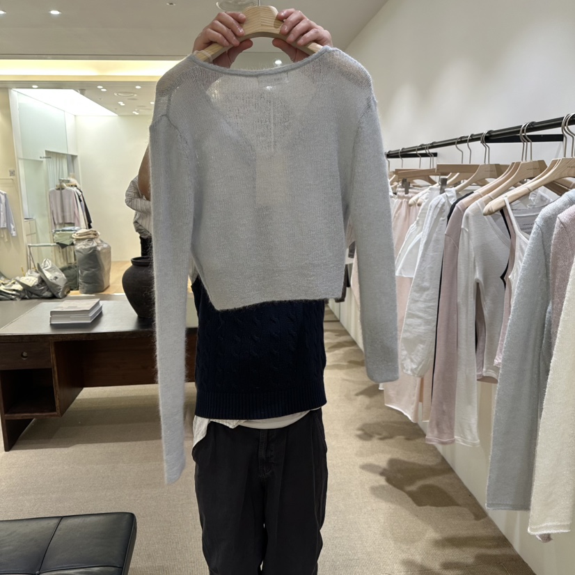 VEGETABLE東大門實拍女士新款時尚推薦熱賣休閑職業針織衫VEGETABLE針織衫