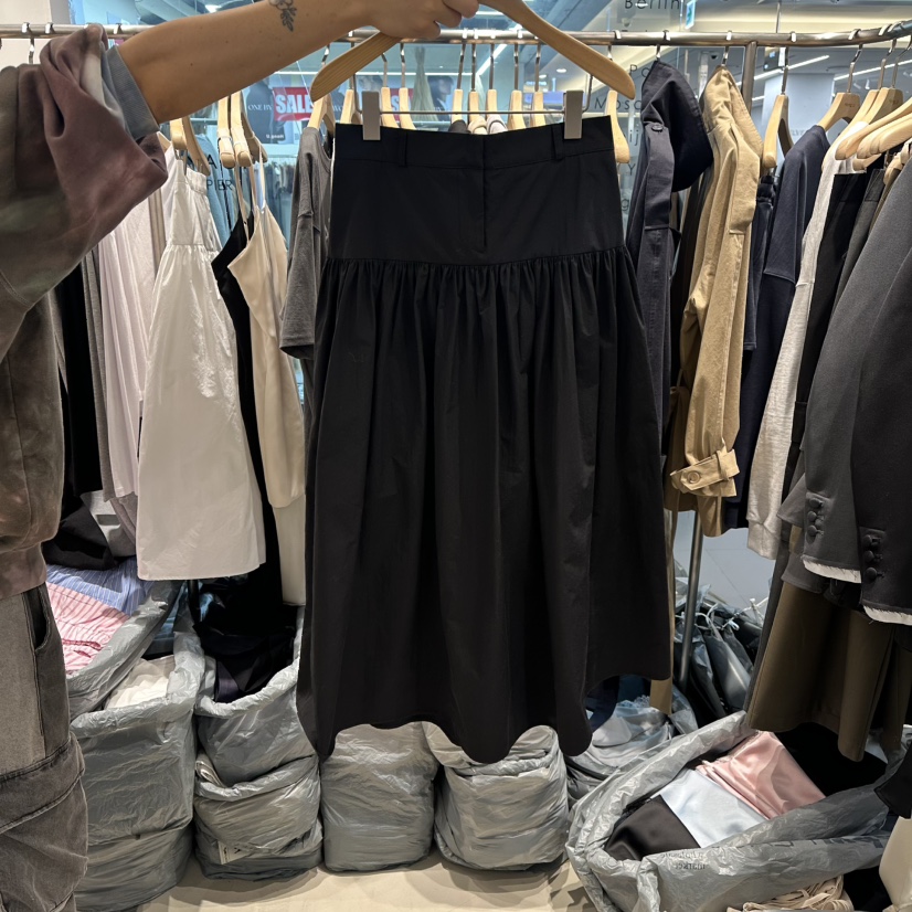 HONG.U東大門直郵女士新款熱賣26春夏人氣真品時尚長裙棉HONG.U長裙圖色2