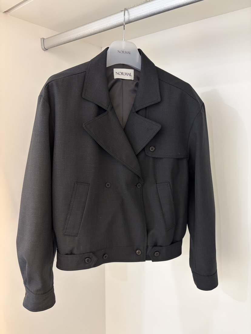 NORMAL韓國直郵女裝新款時尚職業真品熱賣人氣休閑推薦夾克NORMAL夾克圖色2