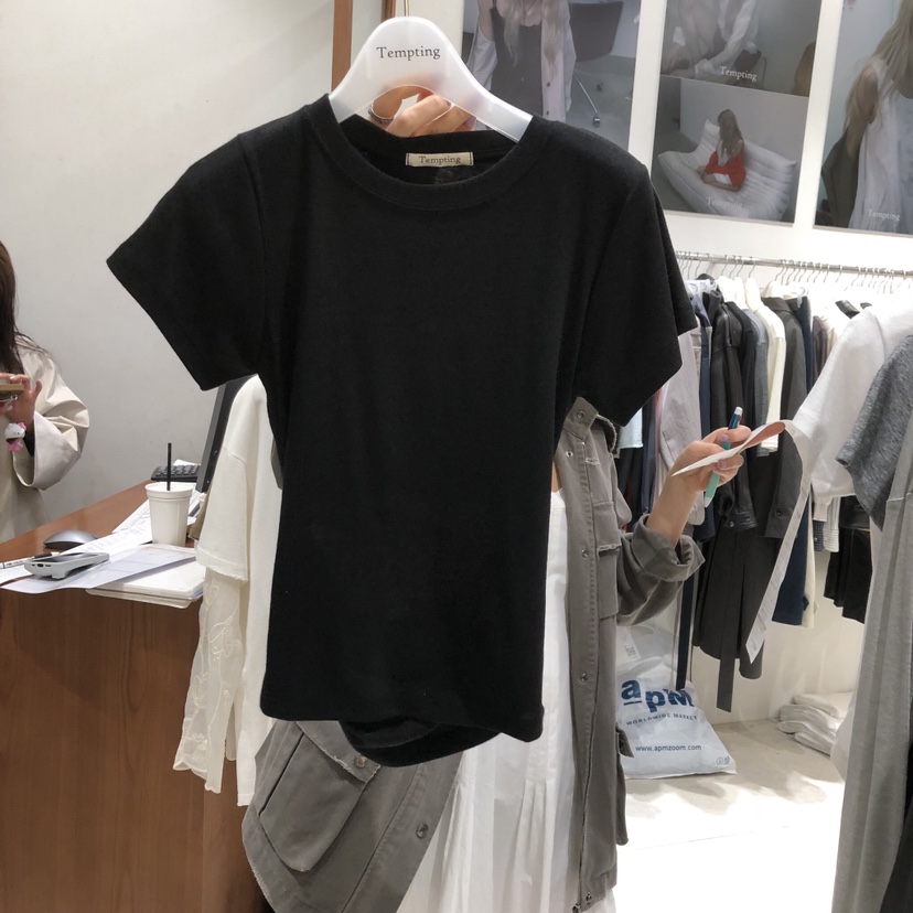 TEMPTING韓國直郵女裝新款職業休閑人氣熱賣時尚推薦真品T恤TEMPTINGT恤圖色3