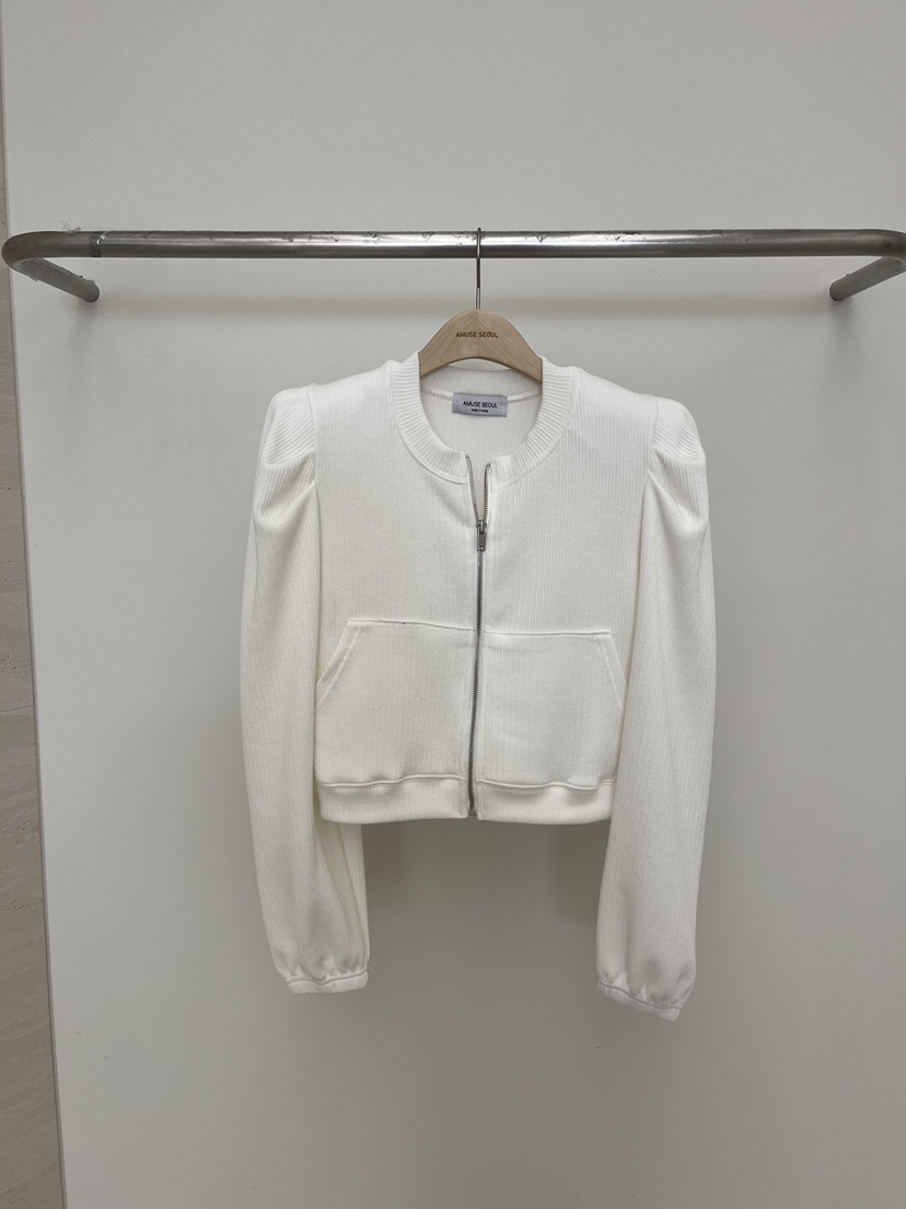 AMUSE SEOUL韓國直郵女裝新款職業26春夏襯衫蕾絲衫拉鏈AMUSE SEOUL襯衫/蕾絲衫圖色1