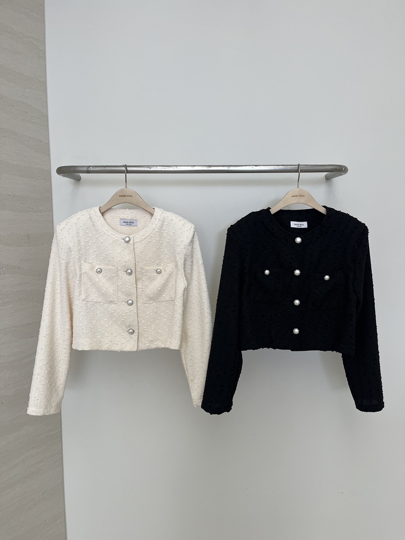 AMUSE SEOUL東大門代購女士新品職業休閑時尚26春夏夾克AMUSE SEOUL夾克