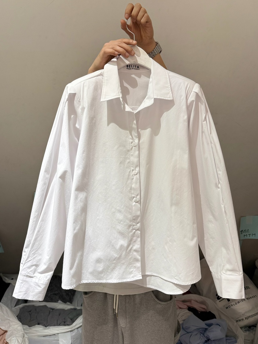 BELITA-L韓國代購女士新品真品職業26春夏推薦襯衫蕾絲衫BELITA-L襯衫/蕾絲衫圖色1