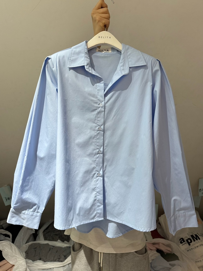 BELITA-L韓國代購女士新品真品職業26春夏推薦襯衫蕾絲衫BELITA-L襯衫/蕾絲衫圖色2