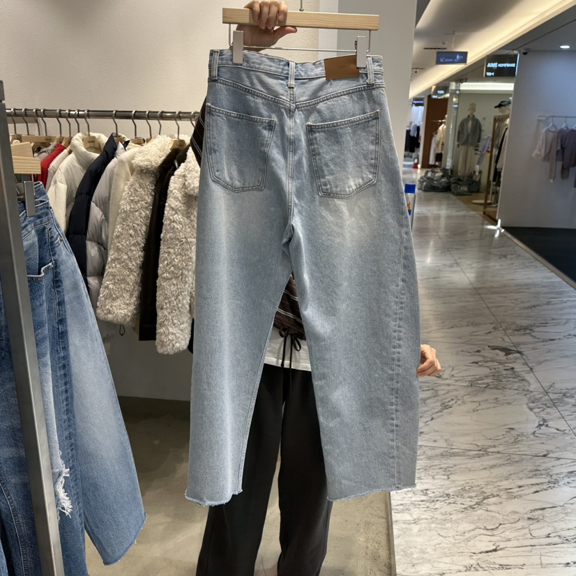 ACKER韓國代購女裝新款26春夏休閑熱賣時尚人氣真品牛仔褲ACKER牛仔褲