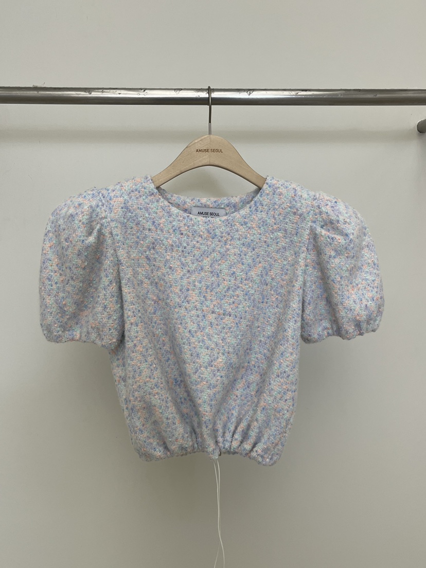 AMUSE SEOUL韓國直郵女士新款26春夏休閑推薦時尚針織衫AMUSE SEOUL針織衫圖色1