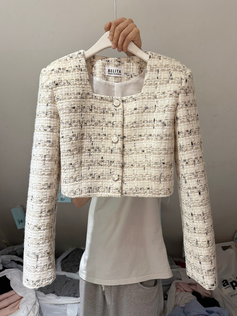 BELITA-L韓國直郵女士新品熱賣時尚人氣休閑職業真品夾克BELITA-L夾克圖色1