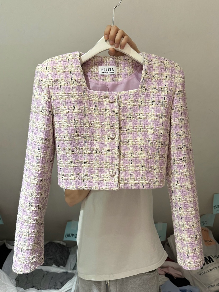 BELITA-L韓國直郵女士新品熱賣時尚人氣休閑職業真品夾克BELITA-L夾克圖色2