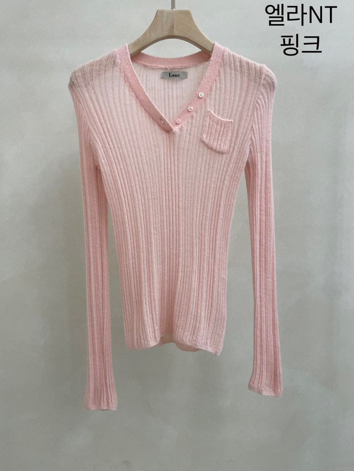 LAKE-A東大門直郵女士新品26春夏熱賣休閑推薦真品針織衫Lake side針織衫圖色2