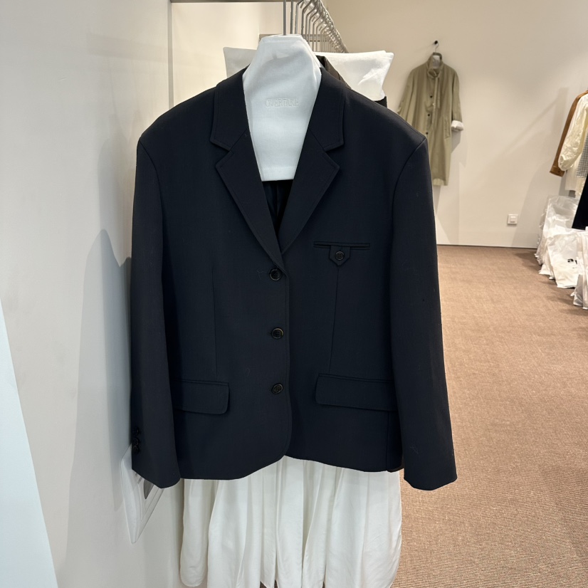 OVERTAKE韓國代購女士新品時尚休閑26春夏推薦職業熱賣夾克OVERTAKE夾克圖色2