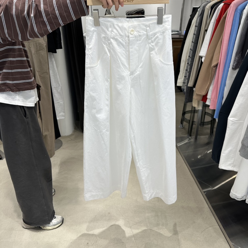 ACKER東大門代購女裝新品職業26春夏休閑人氣休閑褲不含腰帶ACKER休閑褲圖色1