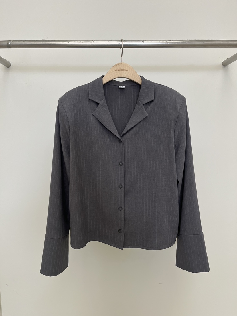 AMUSE SEOUL東大門實拍女裝新款時尚休閑職業襯衫蕾絲衫AMUSE SEOUL襯衫/蕾絲衫圖色1