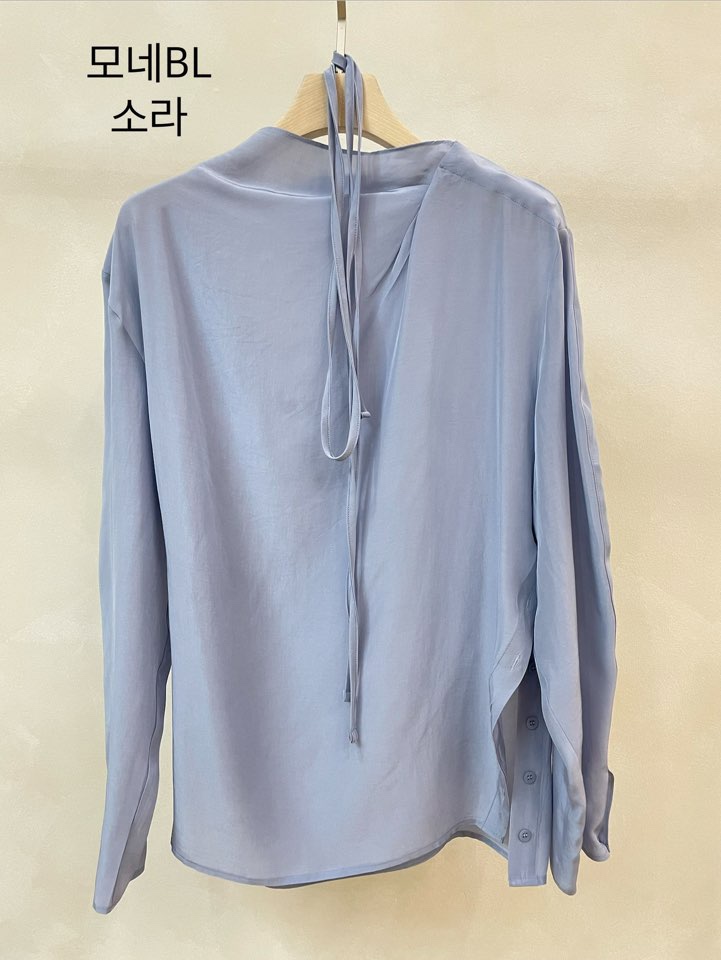 LAKE-A韓國直郵女士新品休閑時尚熱賣職業26春夏襯衫蕾絲衫Lake side襯衫/蕾絲衫圖色1