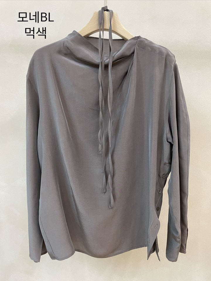 LAKE-A韓國直郵女士新品休閑時尚熱賣職業26春夏襯衫蕾絲衫Lake side襯衫/蕾絲衫圖色2