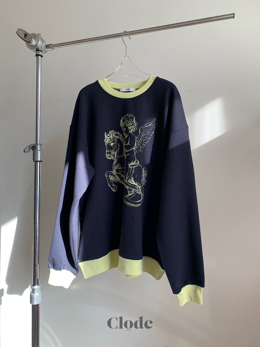 CLODE東大門實拍女裝新品職業時尚真品人氣熱賣推薦休閑衛衣CLODE衛衣圖色2