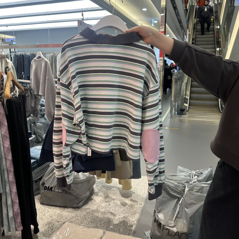 ATPZ東大門代購女裝新款時尚職業熱賣推薦人氣真品長袖T恤ATTENTION PLEAES長袖T恤