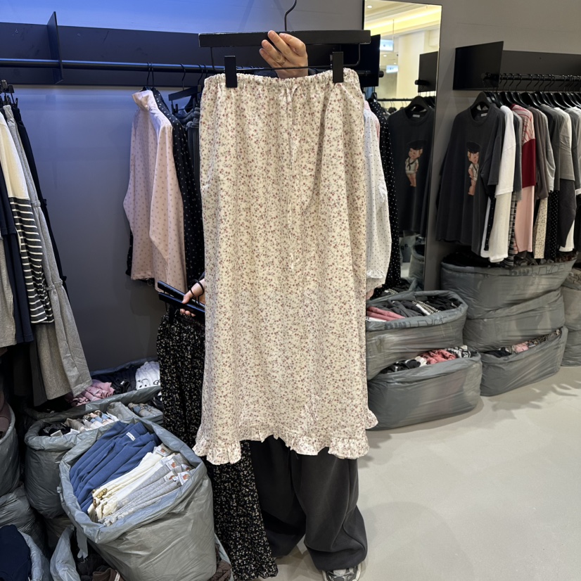 CREDITO韓國直郵女裝新品人氣真品時尚26春夏半身裙中短裙CREDITO半身裙/中短裙