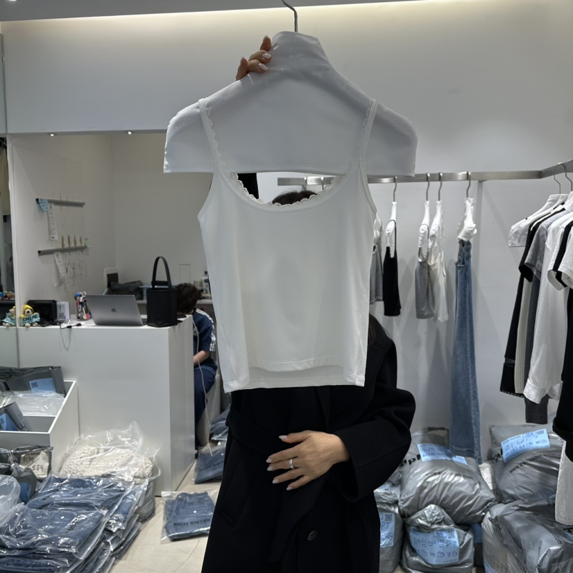 RICH SISTER東大門直郵女士新款26春夏時尚推薦吊帶背心RICH SISTER吊帶/背心