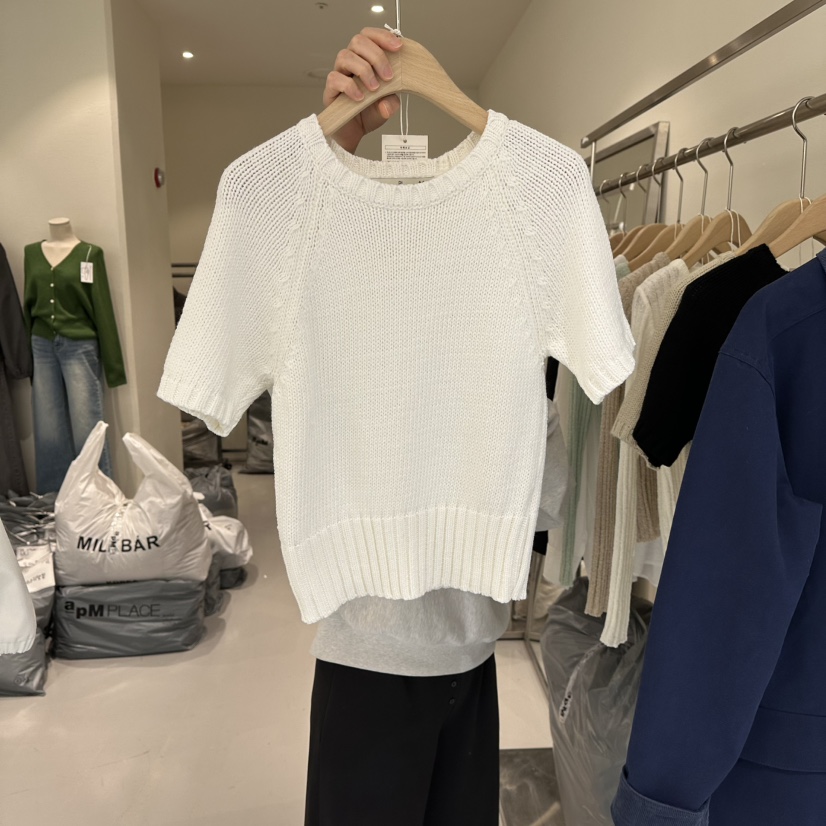 PLAMM東大門直郵女士新款休閑職業26春夏熱賣人氣推薦針織衫PLAMM針織衫圖色1