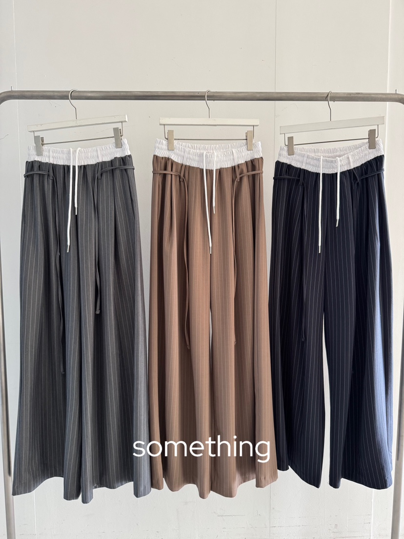 SOMETHING-L/FANCY韓國直郵女士新品職業人氣休閑休閑褲SOMETHING-L/FANCY休閑褲